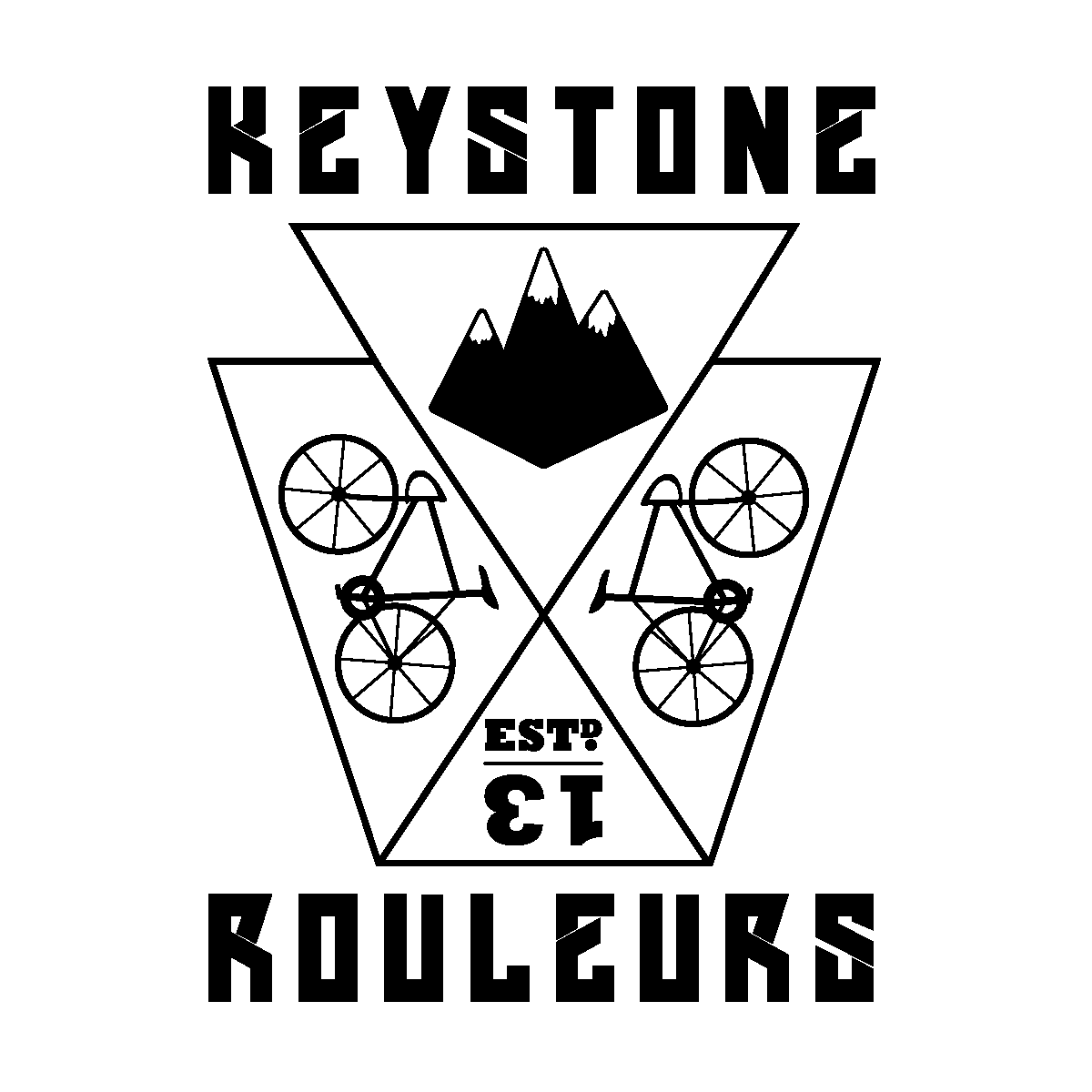 Cycling biking keystone Rouleurs Keystone Rouleurs apparel hat logo pattern PA #PAAllDay