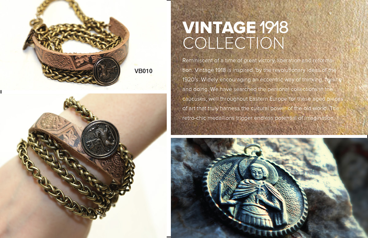 Armenia old world art Jewellery leather bracelet design