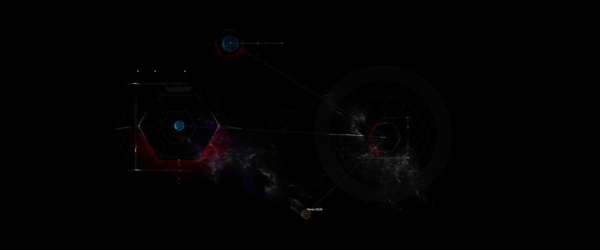 UI UIX GUI motion design graph graphic design  Interface Space  cinema4d after effects