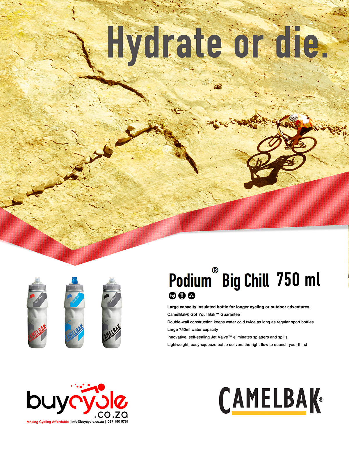 buycycle Cycling mountain bike sport Evoc Camelback Bryton