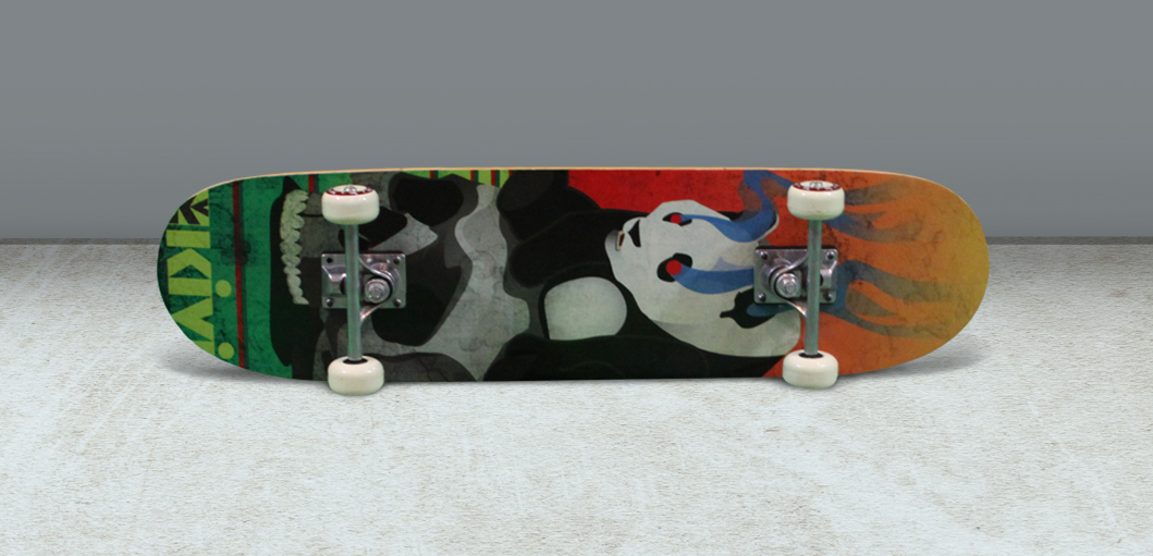 skateboard skate brochure catalog skate company deck Panda  splat Wat duck hoverboard poster