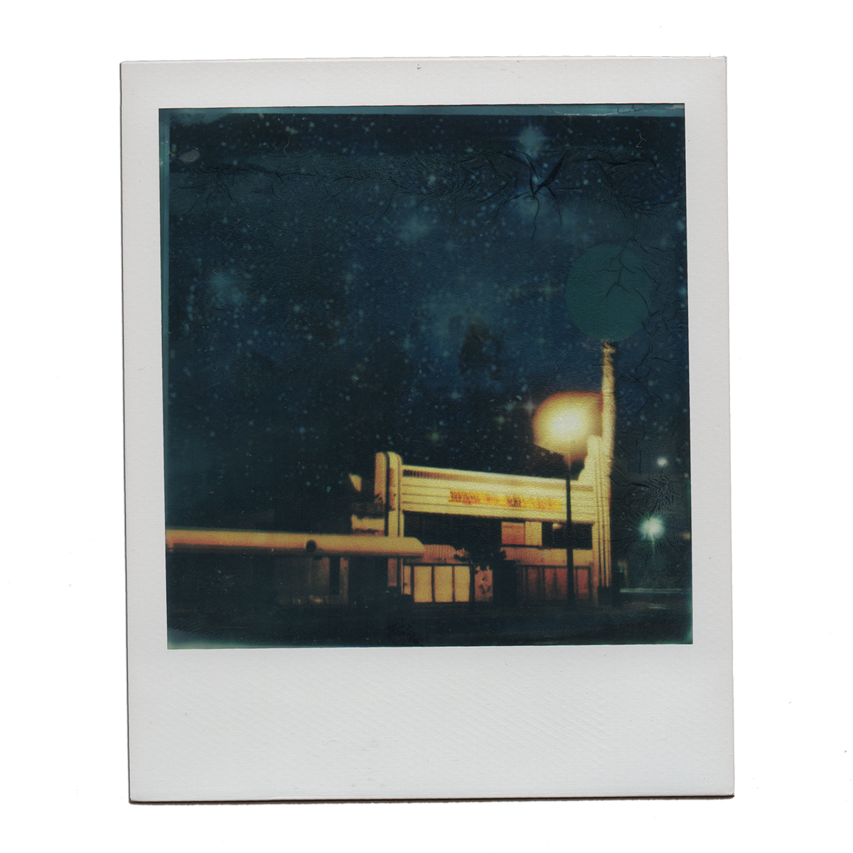inprnthtkls in.prnthtkls CamWyckoff Cameron Wyckoff  polaroid SX-70 Impossible Project PX680 long exposure long beach Atlantic Ave night photography