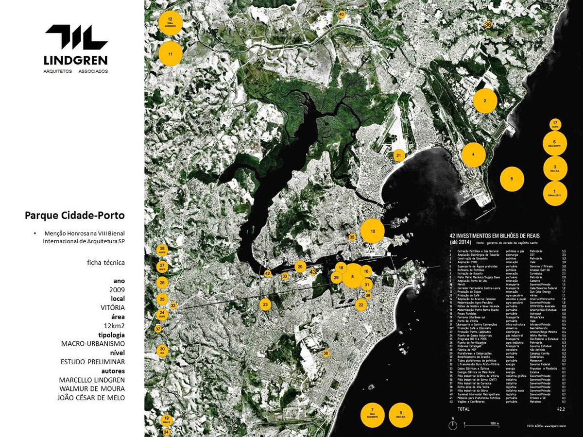 Marcello Lindgren Arquiteto arquitetura e urbanismo Parque Cidade Porto Premiado Bienal SP