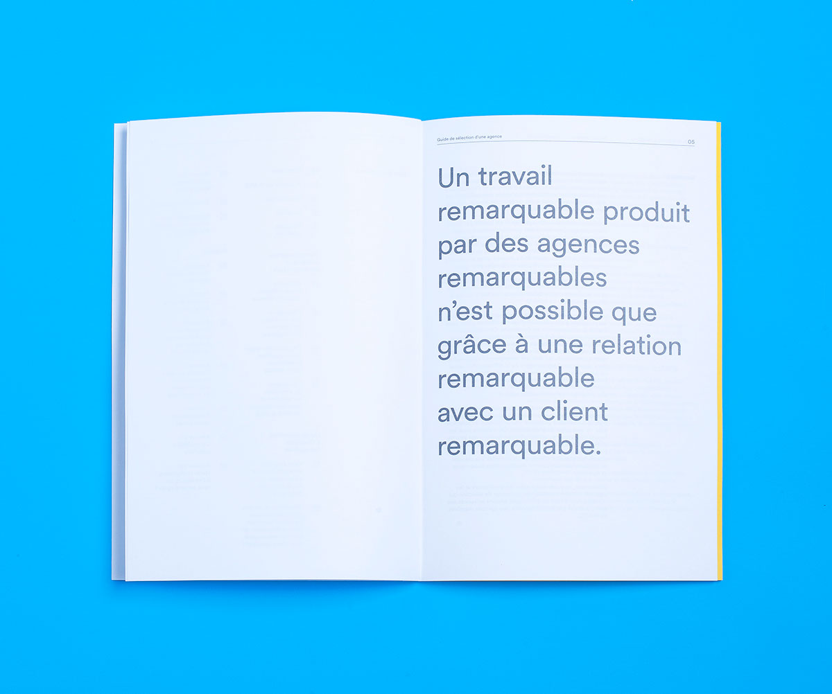 AAPQ Guide de sélection Guide Cossette Montreal agences Annonceurs Annexes cible dots cercle ronds grid