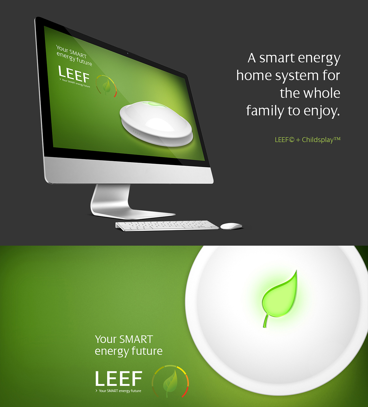 Adobe Portfolio smart energy power Sustainable Sustainability eco environment green product edinburgh ux UI interface design glossy brand scotland