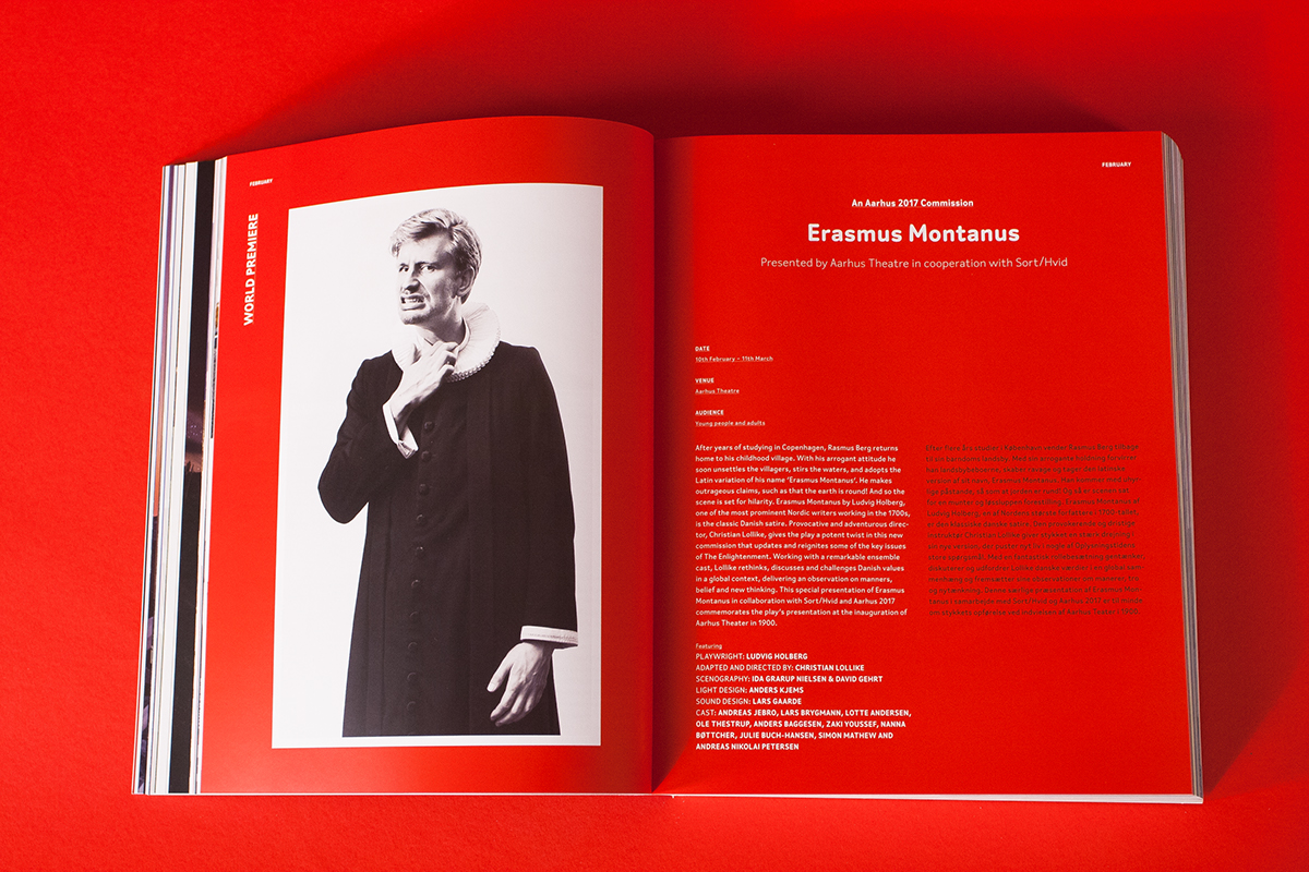 editorial culutre AARHUS2017 Capitol design Photography  red paper tactile nordic