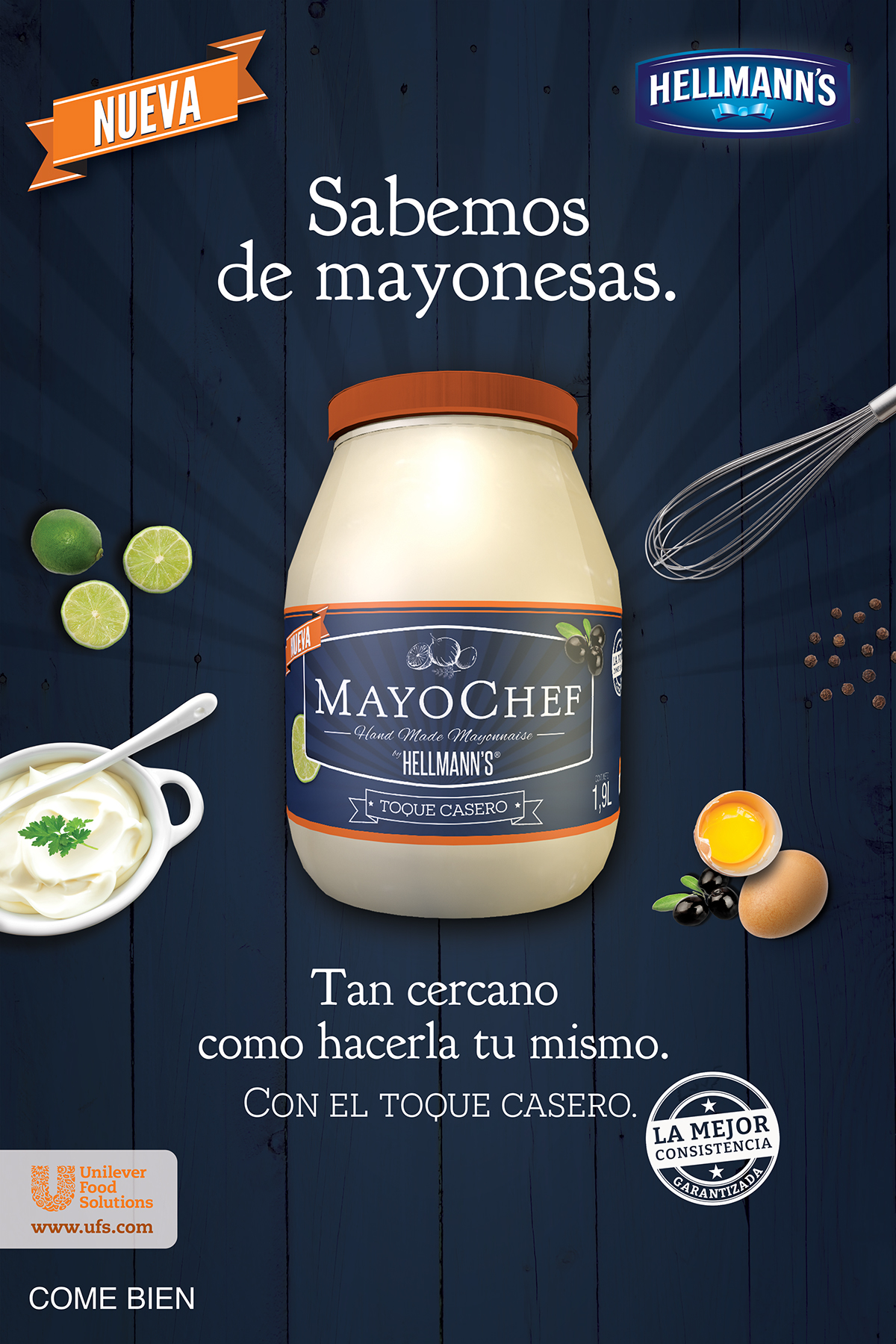 mayonnaise UFS Unilever chef Food  mayo homemade hellmanns mayonesa