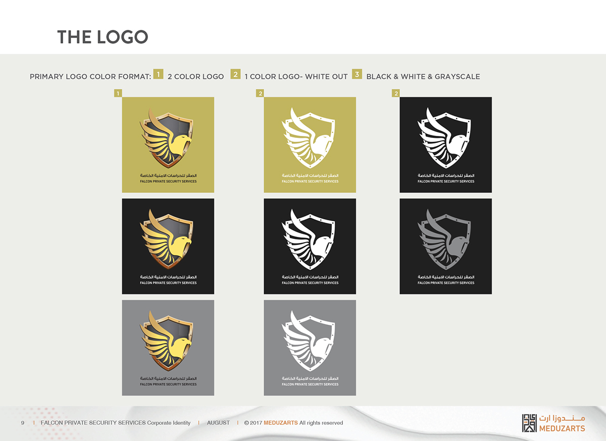 logo corporate identity branding  colors Meduzarts design