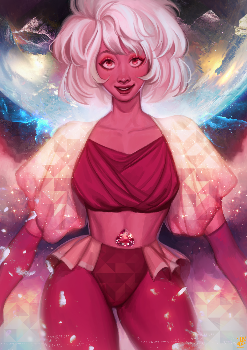 Steven Universe pink diamond fanart