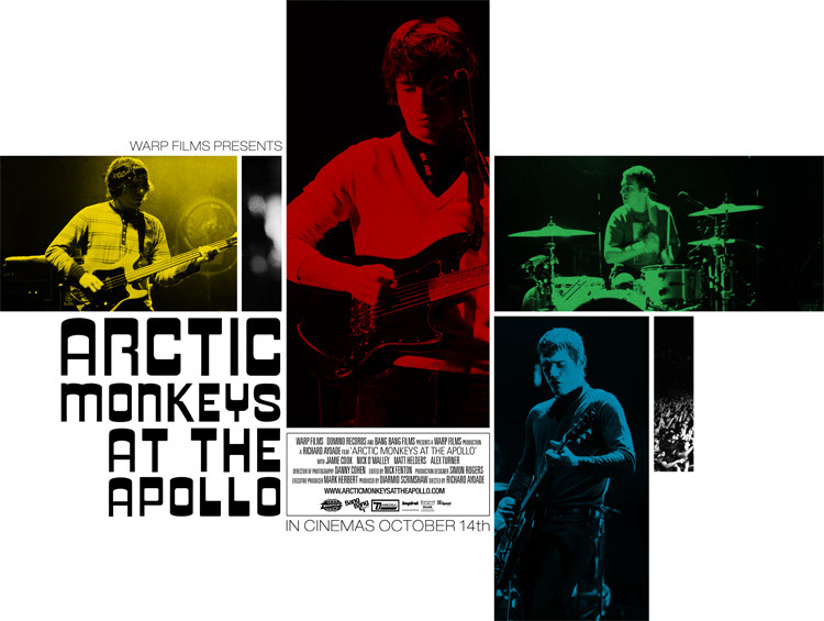 arctic monkeys film poster