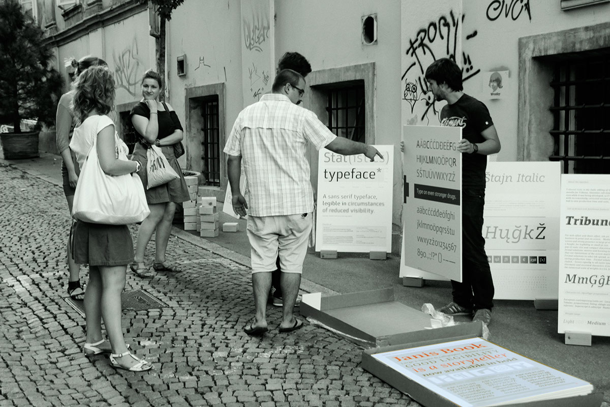 type Typeface Workshop slovenia ljubljana Event type design poster press Printing festival International romania austria finland letter