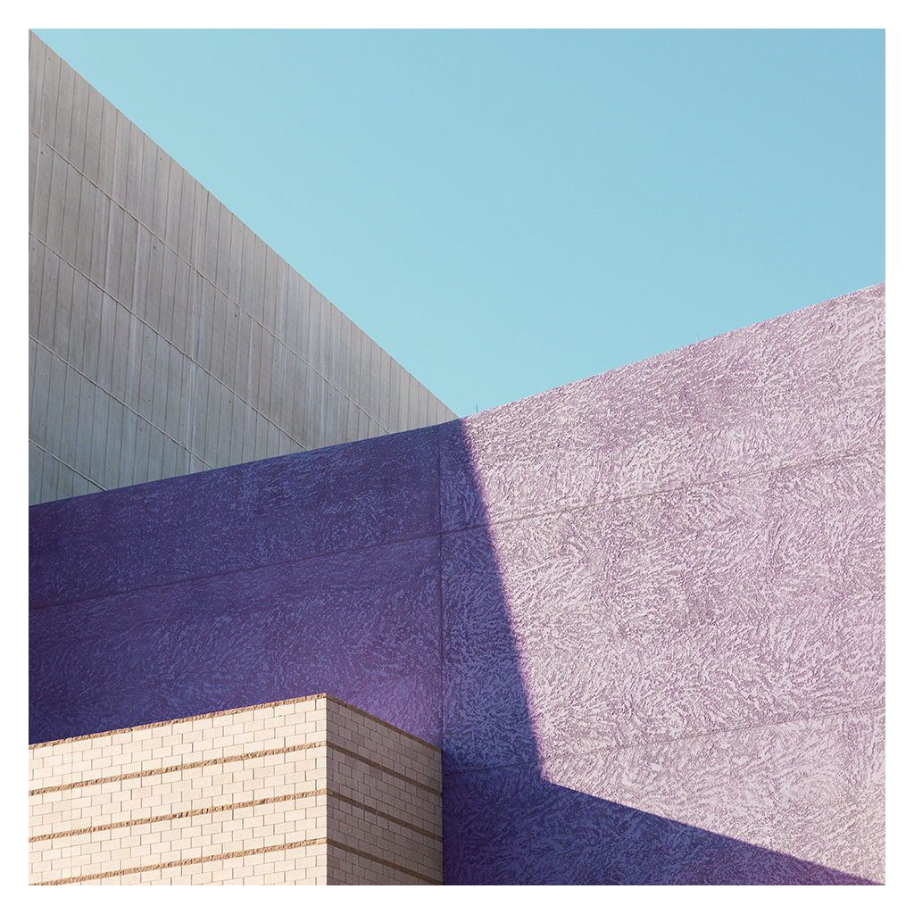 color architecture design minimalist graphic square shape line vibrant texture