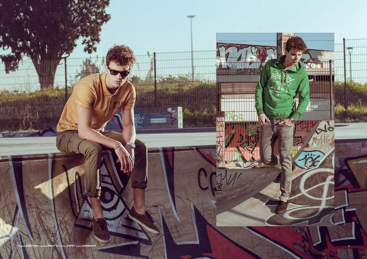 skate Rome cristi isofii marolda jeans catalog graphic summer Park cinecitta model Style berg&mann video