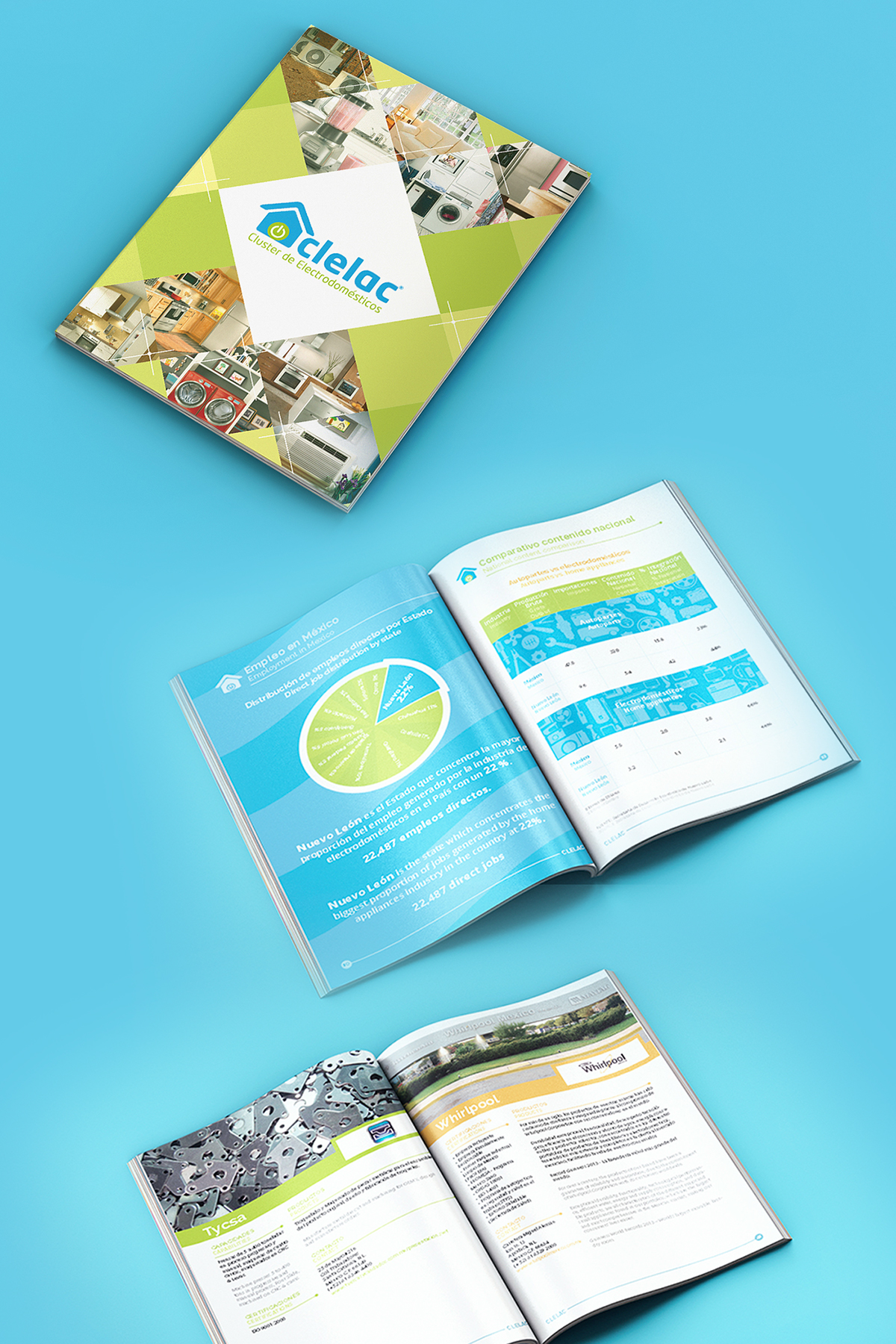 CLELAC Cluster de Electrodomésticos catalogo home appliances brochure