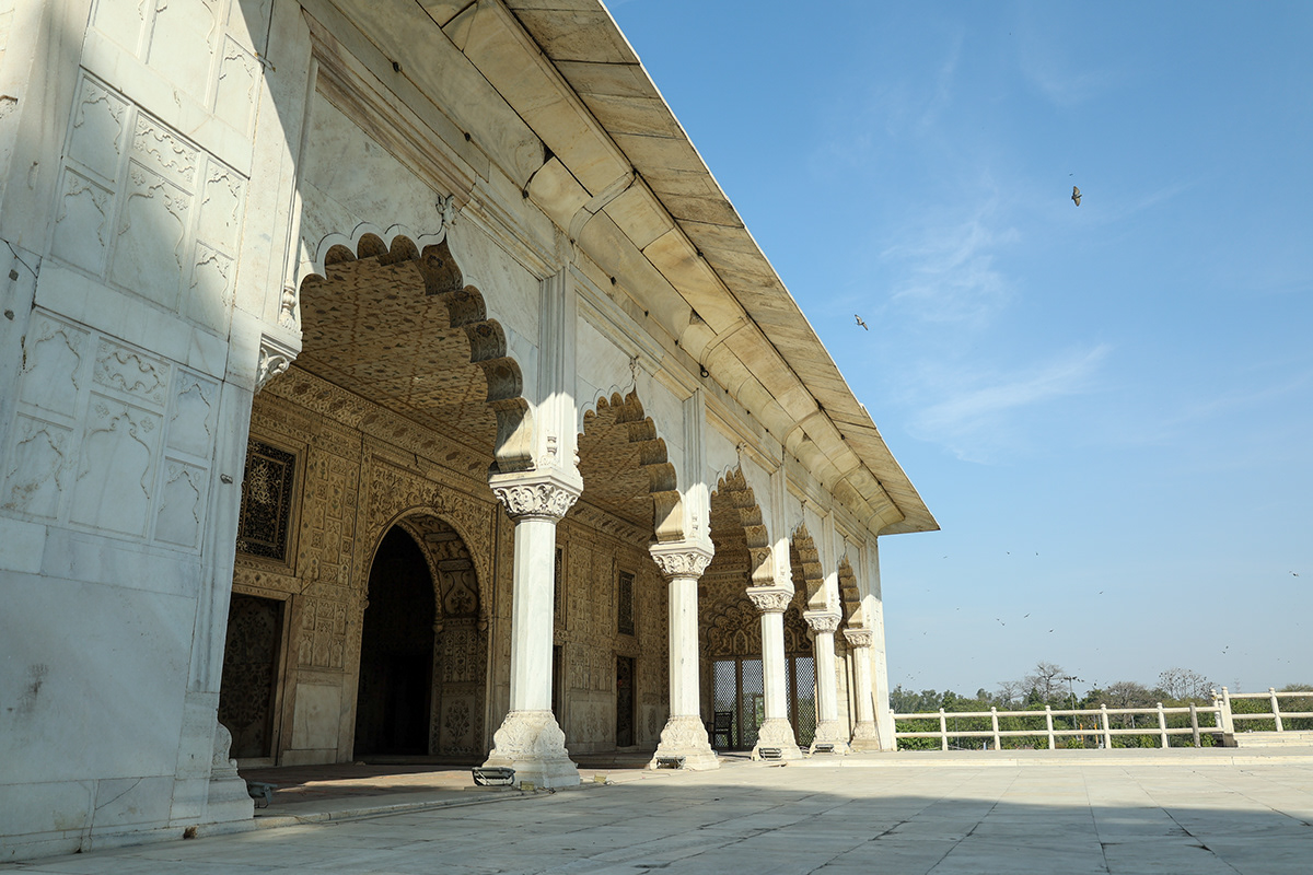 The Diwan-i-Khas, or Hall of Private Audiences, is a chamber in the Red Fort of Delhi.