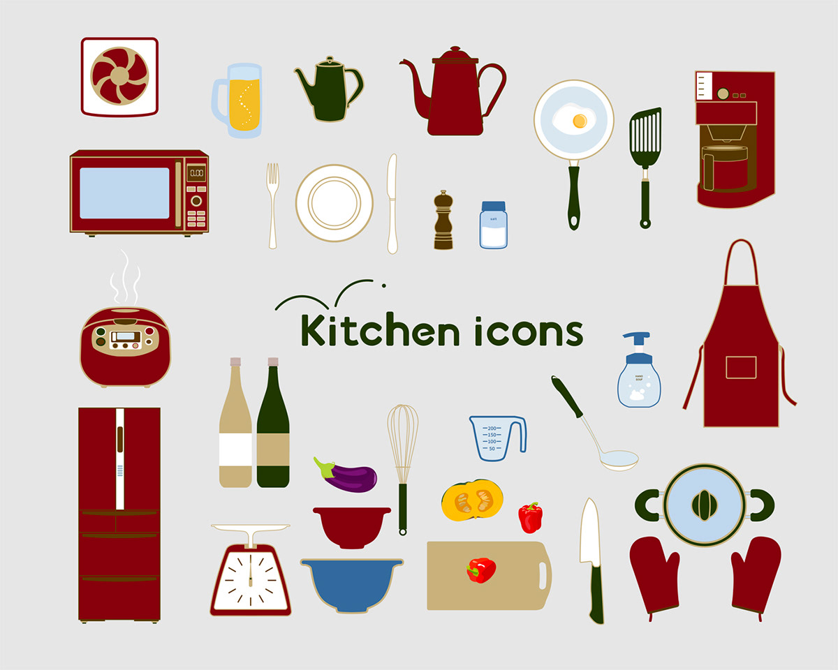 Kitchen icons _chic
