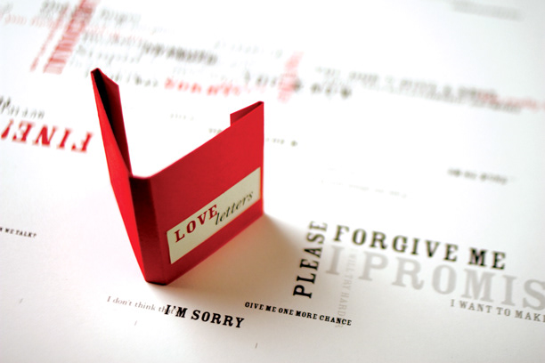 miniature book Love Book love letters lovers' quarrel lovers' spat