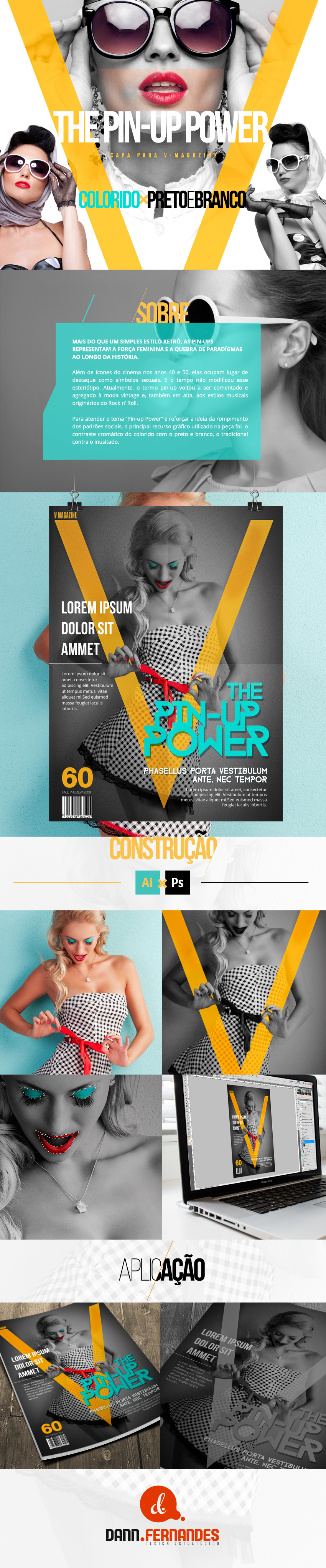 pin-ups pinups magazine editorial sexy extravagance lettering typo color woman