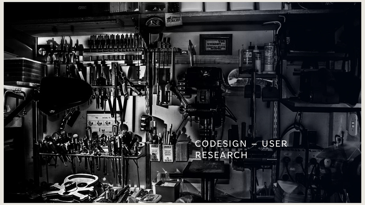 codesign co-design Service design User research