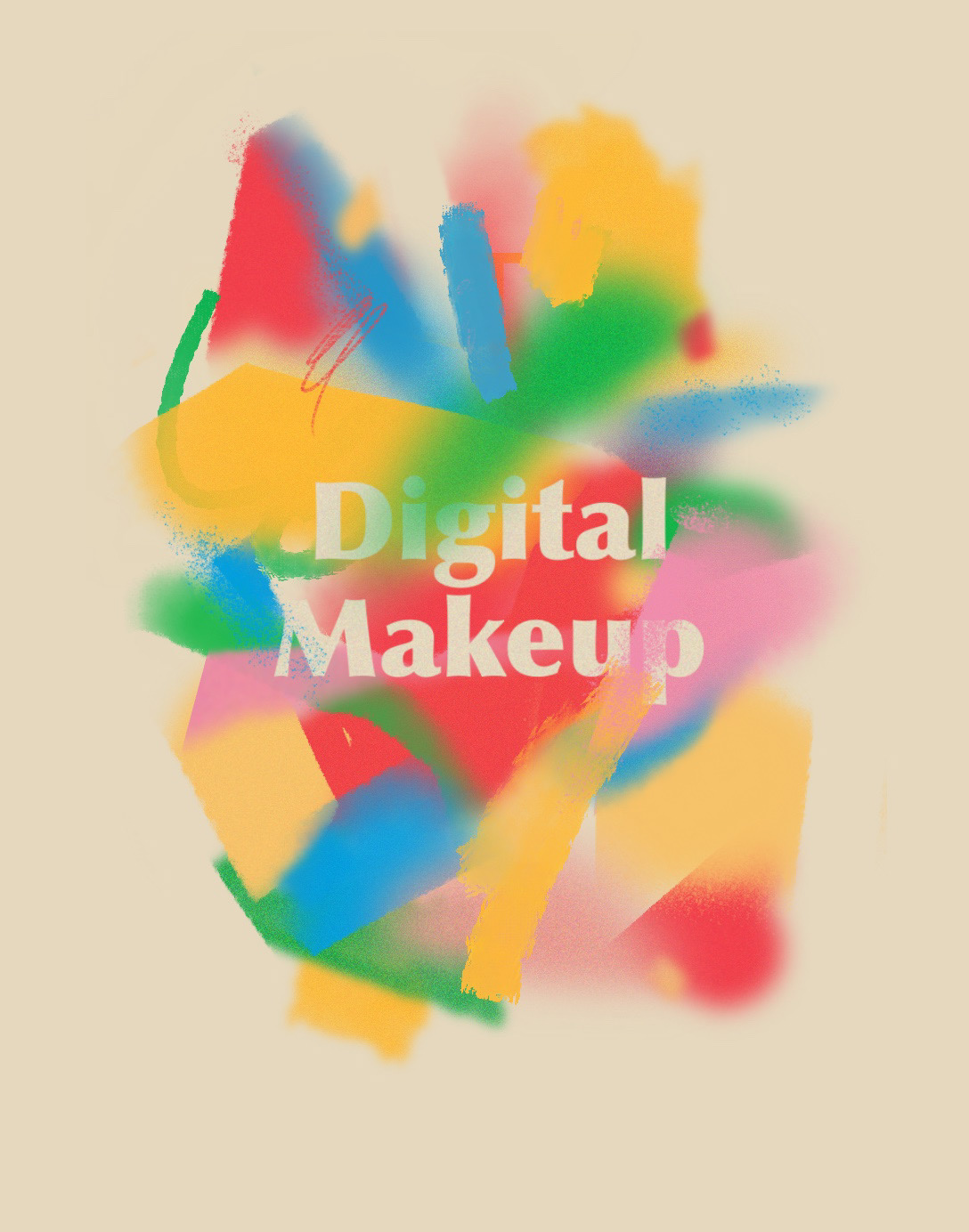 art digital Fashion  makeup