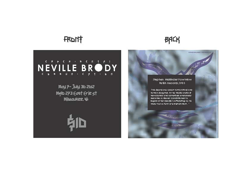 Neville Brody Poster Design  logo bag design communication
