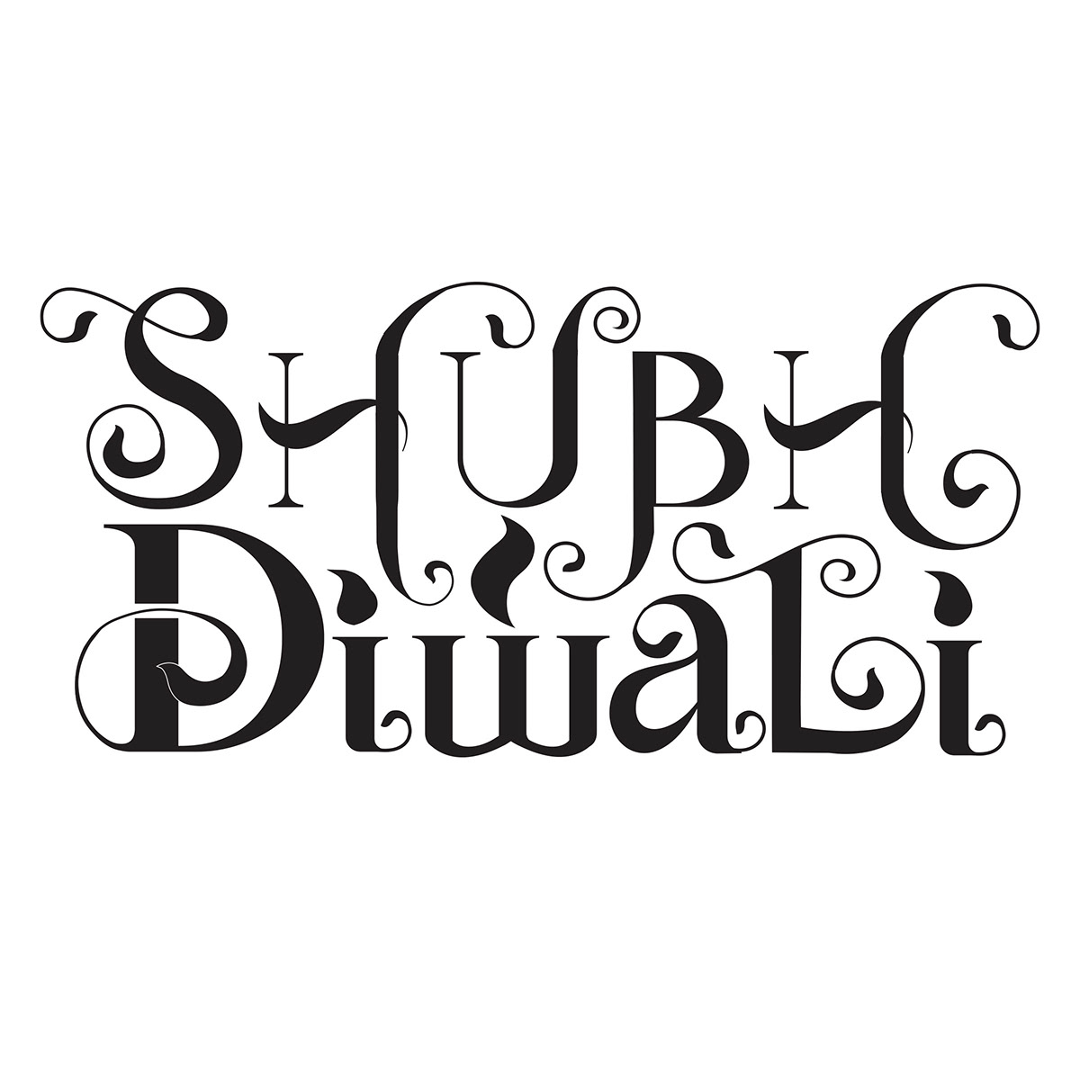 celebration characters Digital Art  Diwali Event festival function Invitation motion graphics  typography  