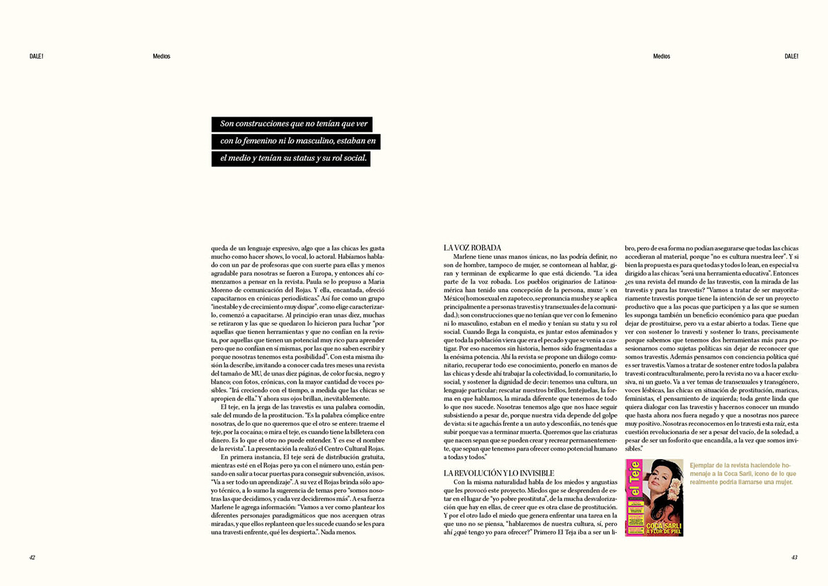 editorial  Graphic  grafico diseño design revista magazine