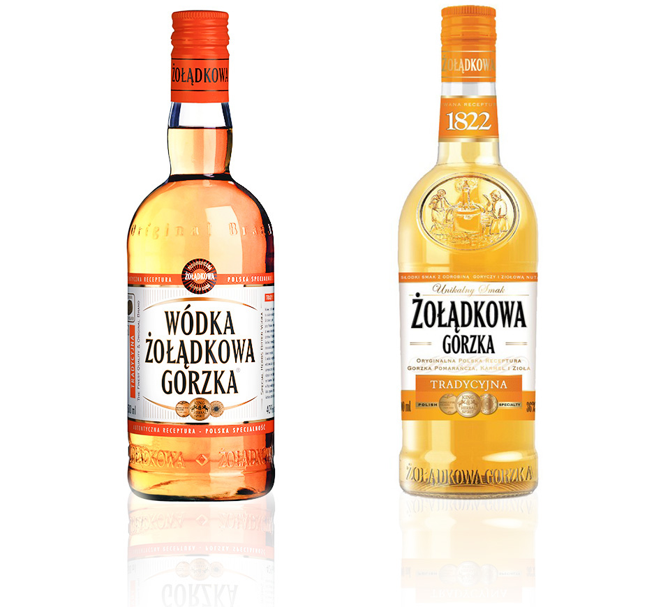 stock Vodka alcohol branding  rebranding bottle class Label strong