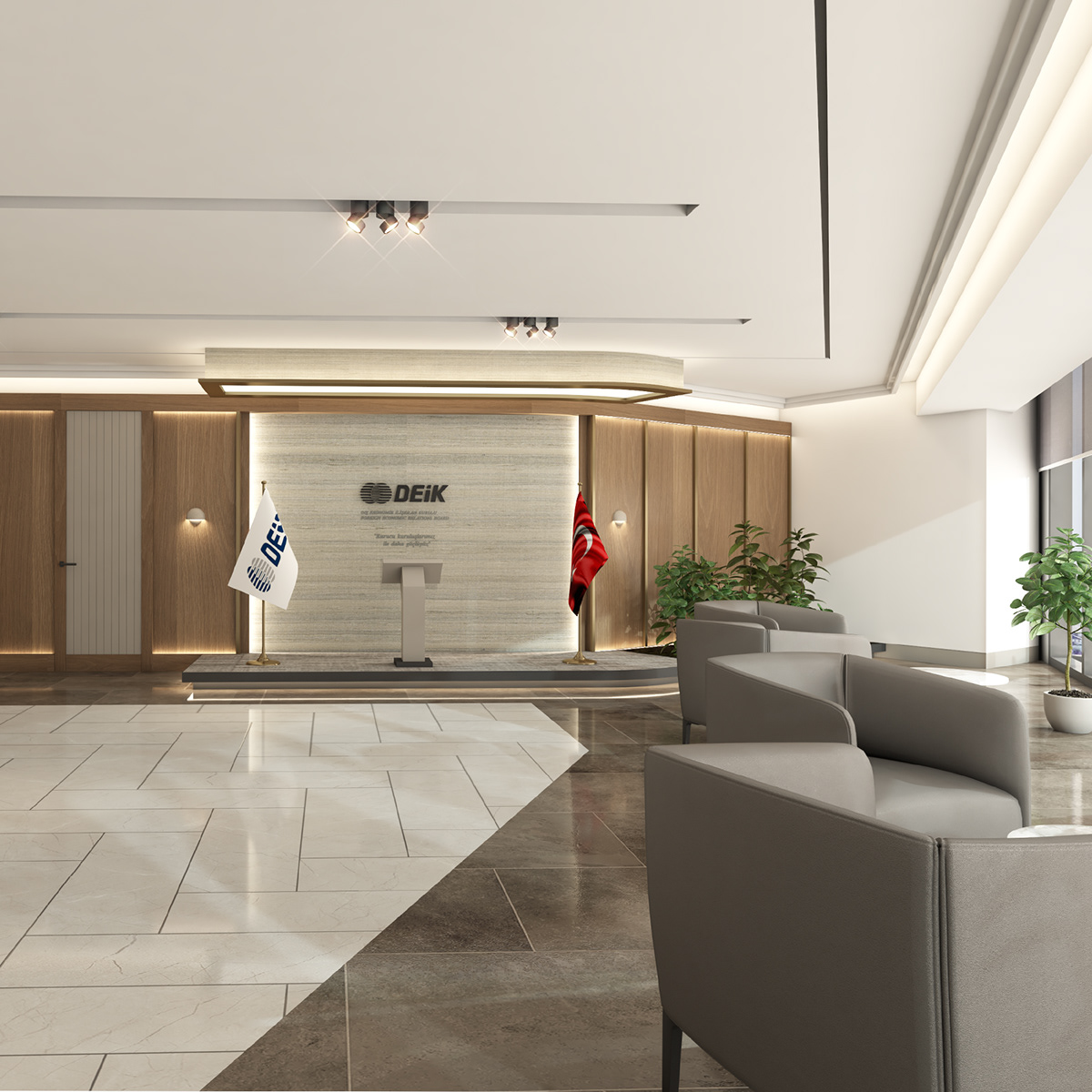 3dsmax architecture modern Render archviz CGI visualization corona interior design  Office Design