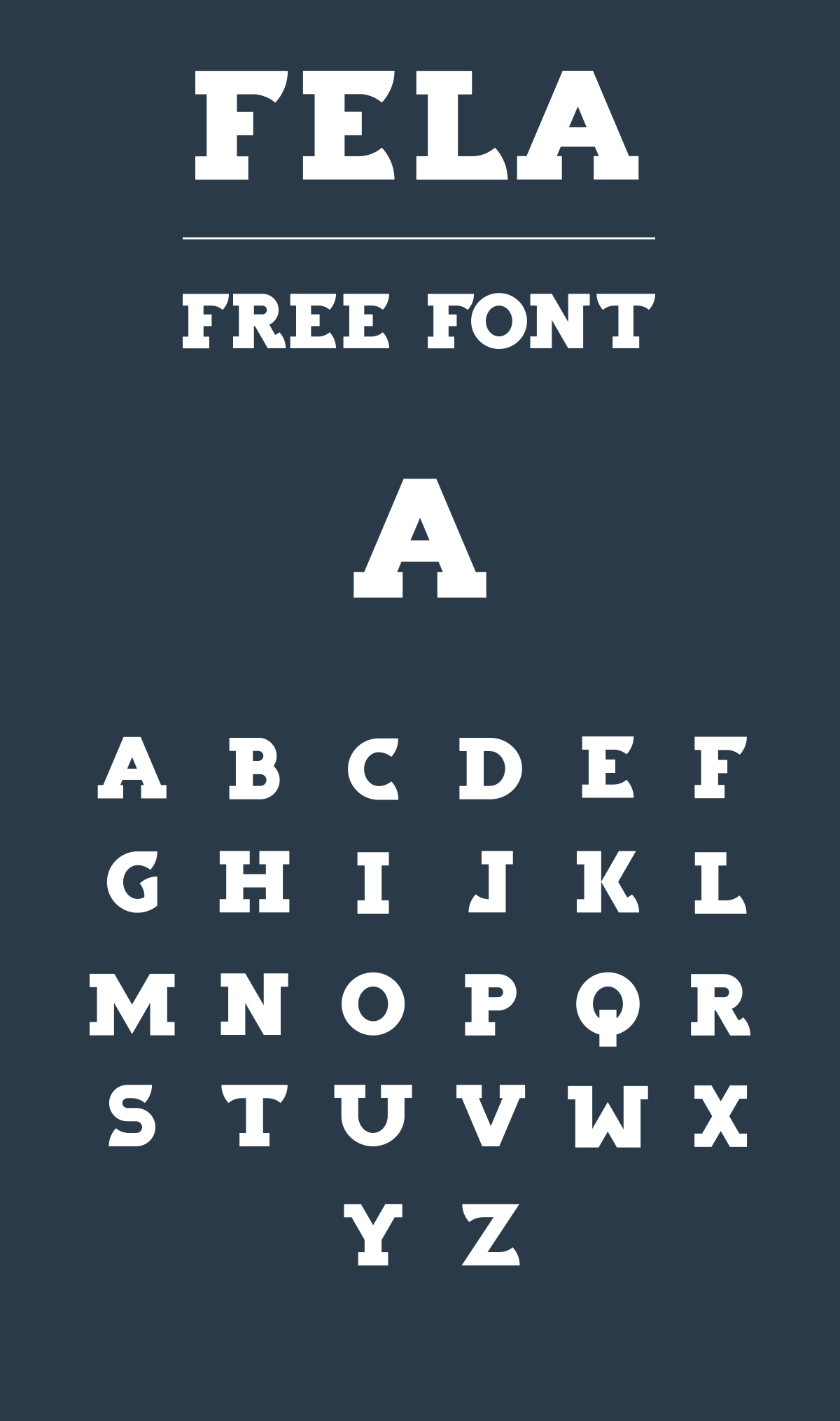 freefont font Typeface new fela download slabserif egyptienne free type