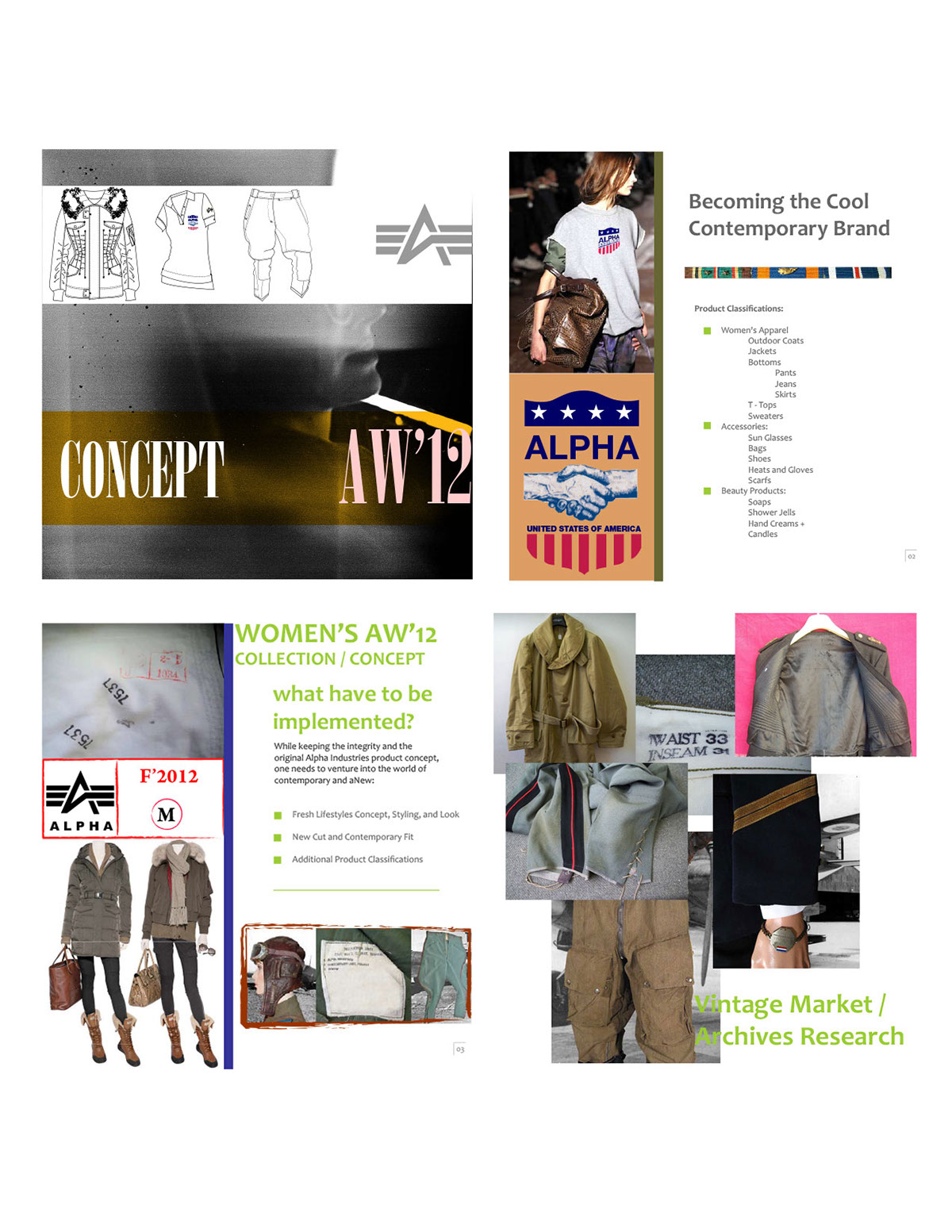 Outerwear Mens and Wonens lifestyle brands