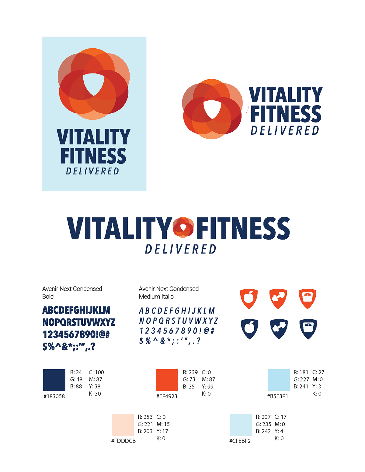 fitness Health workout Weight loss Icon Vitality Fitness Delivered