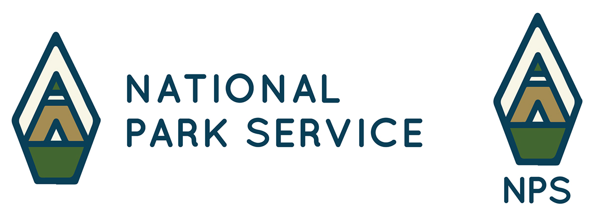 Adobe Portfolio National Park Service Rebrand NPS brand Park park service Website Mockup logo park logo Identity System visual identity cultural wayfinding