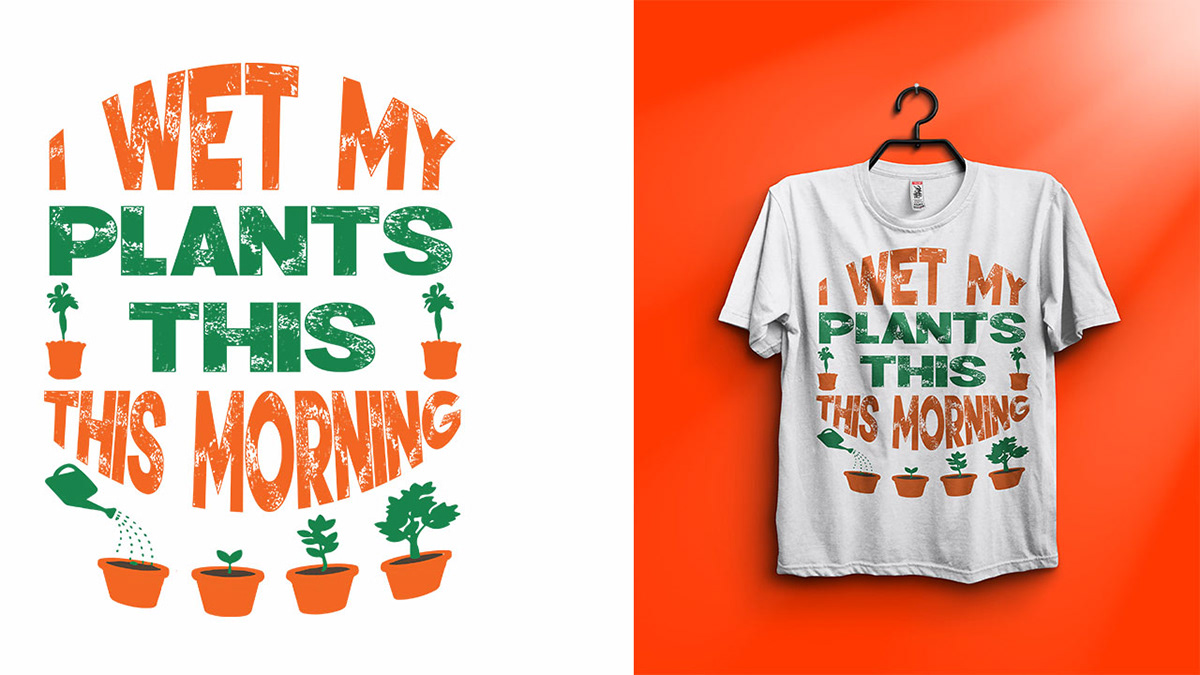 GARDEN T-SHIRT gardening lovers t-shirt Gardening t-shirt Typography T-shirt TYPOGRAPHYGARDENINGTSHIRT