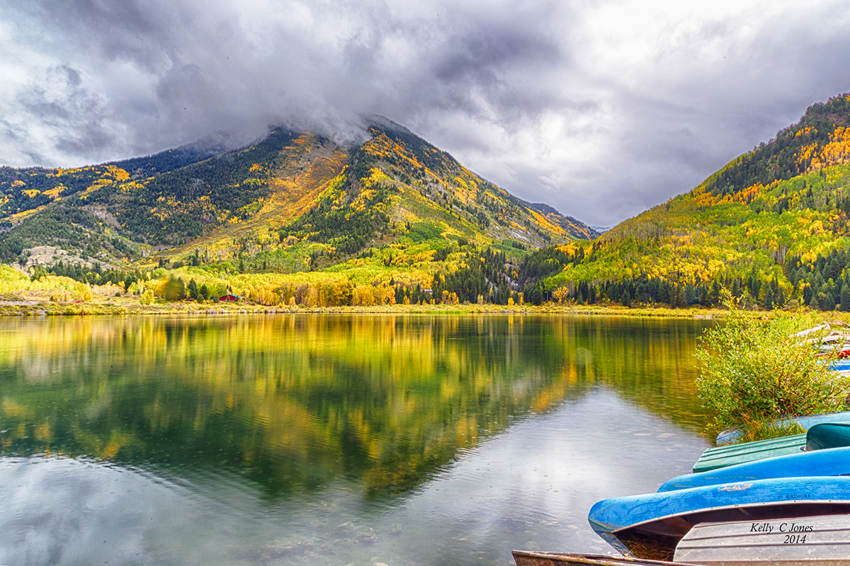 Adobe Portfolio landscapes mountains autumn colors lakes reflections
