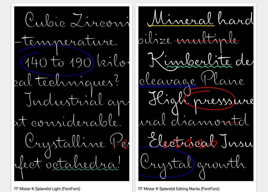 splendid kafka handwriting Script Opentype elegant celebration FontFont