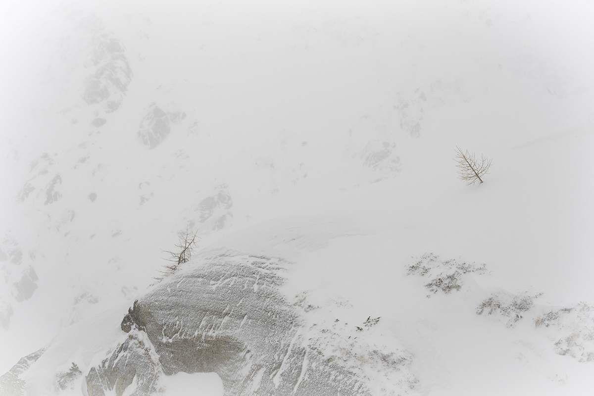 grimsel mimimalistic mountains snow storm swiss alps Switzerland White winter