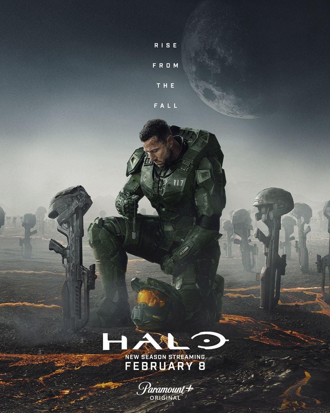 Glazyrin Digital Art  poster Halo CGI Render retouch Netflix Poster Design mondlicht studios