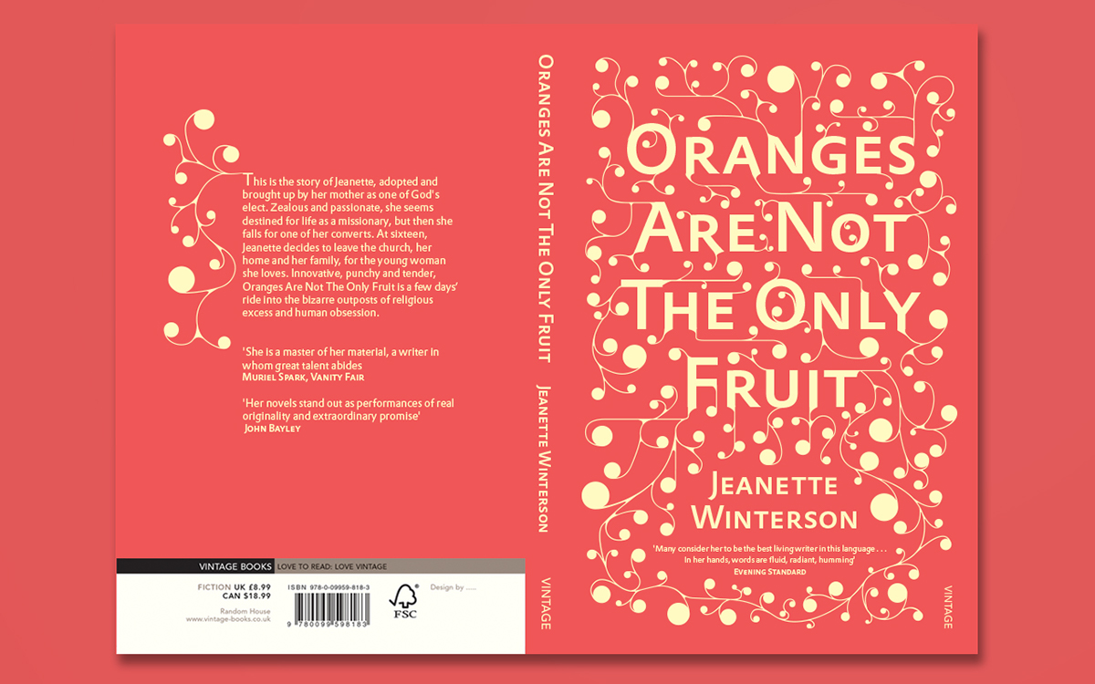 book oranges Jeanette Winterson  cover penguin Awards