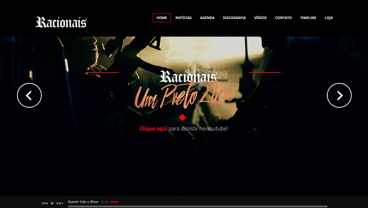 Racionais (Site Oficial)