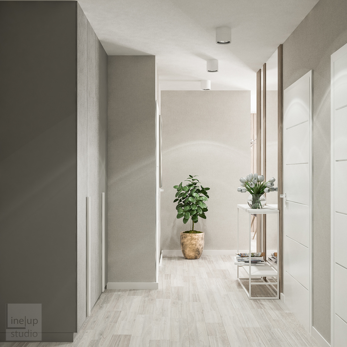 3dsmax vray Vizualization Project Interior design apartment poland
