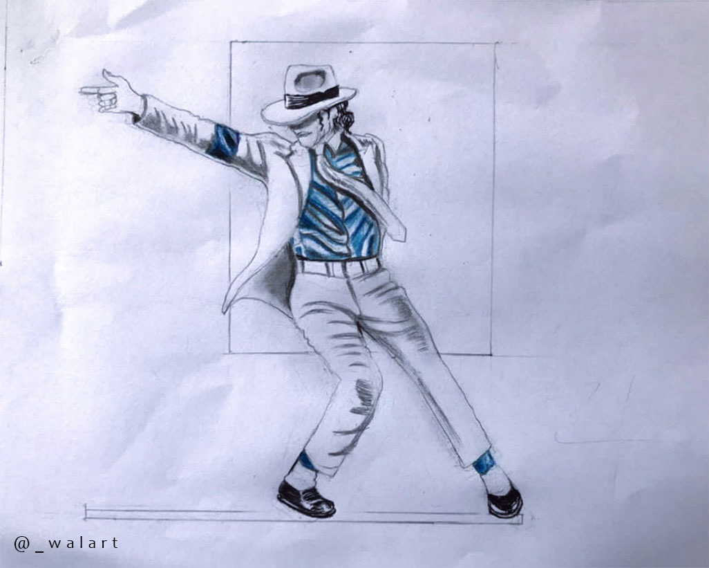 Michael Jackson wal art