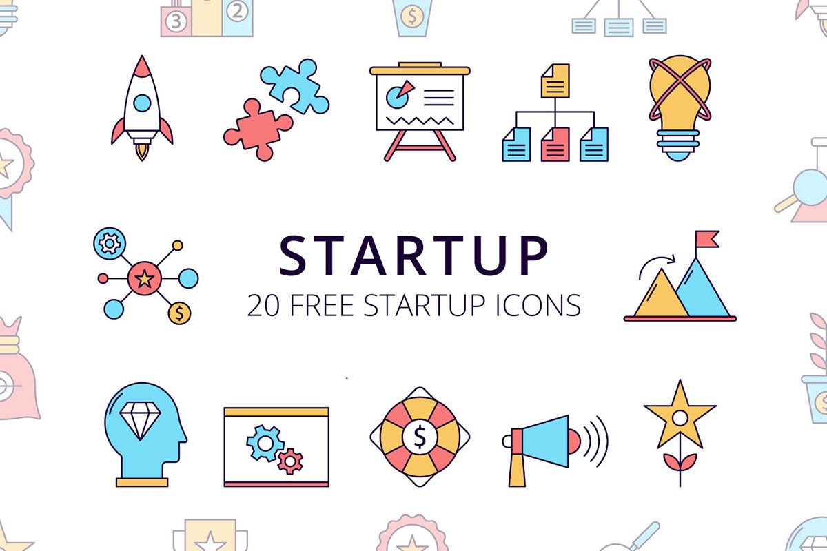 freeicons iconset Startup vector