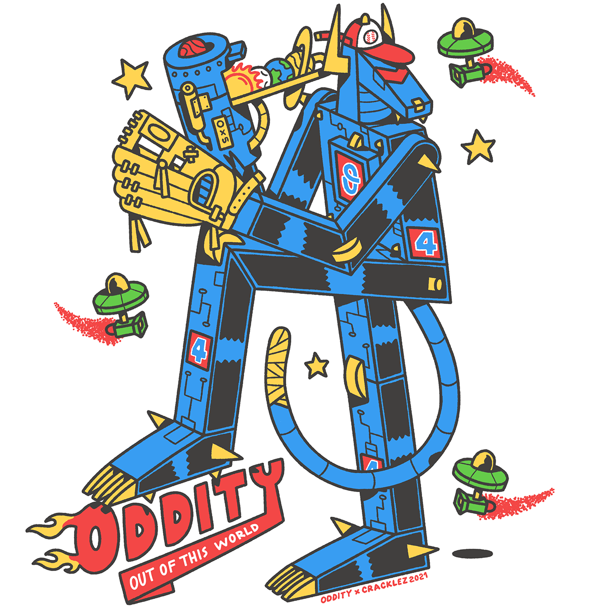 artwork colorfull Digital Art  graphic design  illsutration photoshop robots stickers tshirt typography  