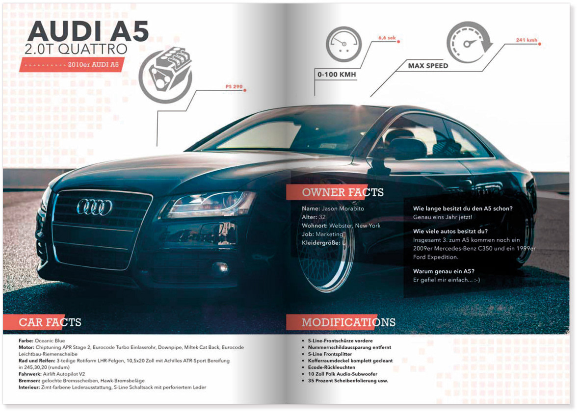 print magazine Cars lifestyle