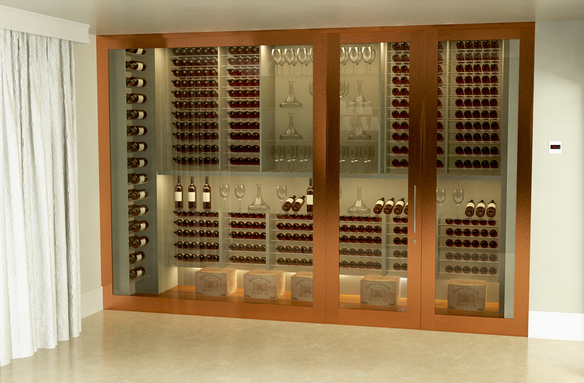 furniture 3D design wine cellar SketchUP rendering Caves adega B'Block wine 3dsmax mentaray móveis para adega soluções para adegas solutions for wine