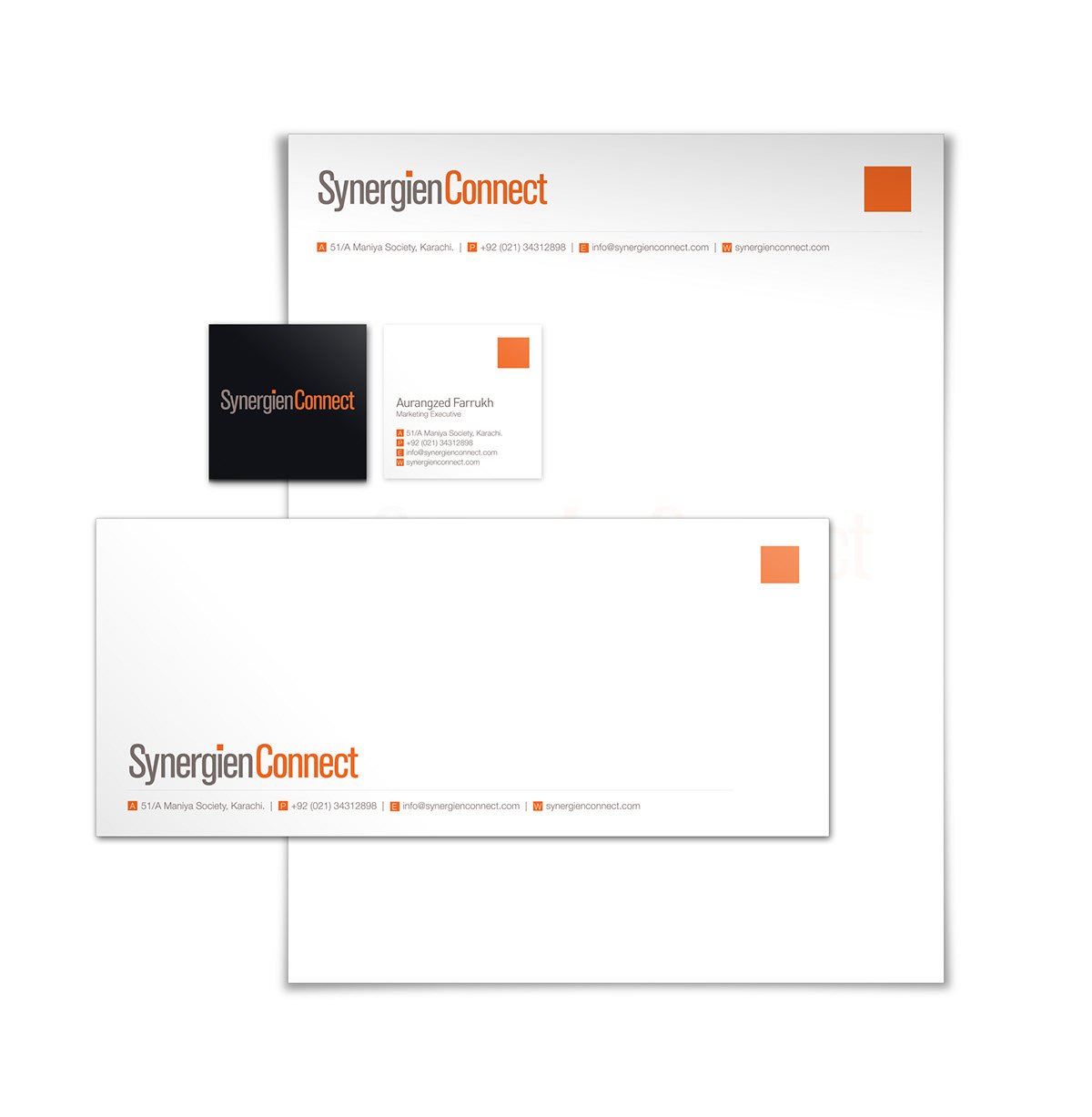 orange square design Corporate Design Business Development Logo Design Flyer Design Company profile design brochure