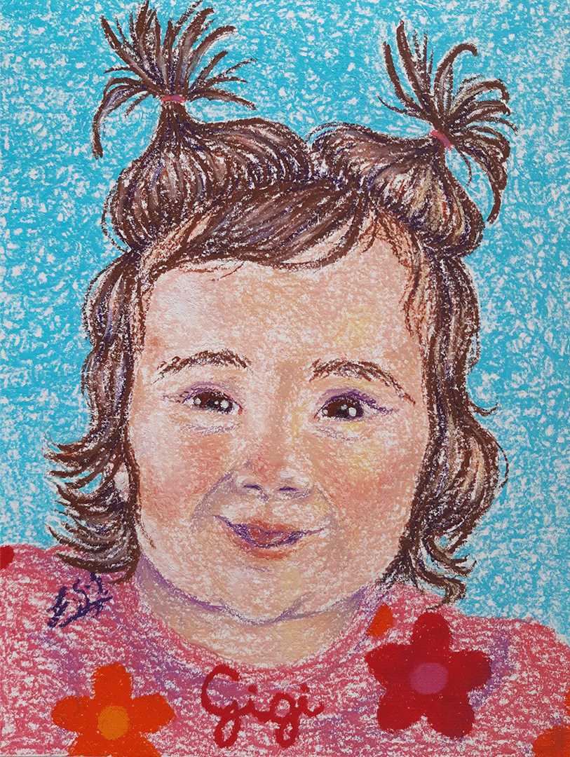 retrato portrait oil pastels pastel oleoso desenho Ilustração Drawing  illustratoin