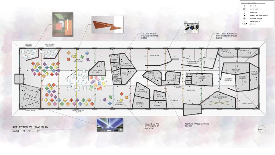 Design 6 design 6 project 3 general ad agency interior design  jefferson university philadelphia university