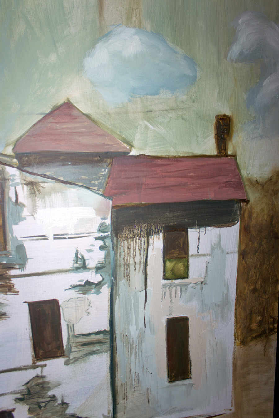 house Void oil on canvas